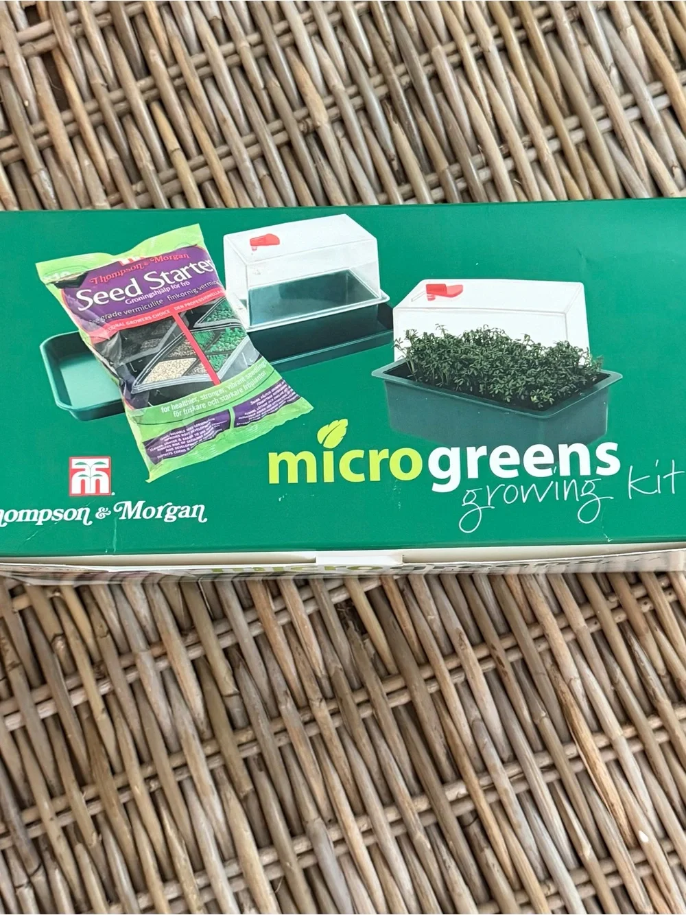 Micro-greens Microgreens Reusable Starter Growing Kit - New!